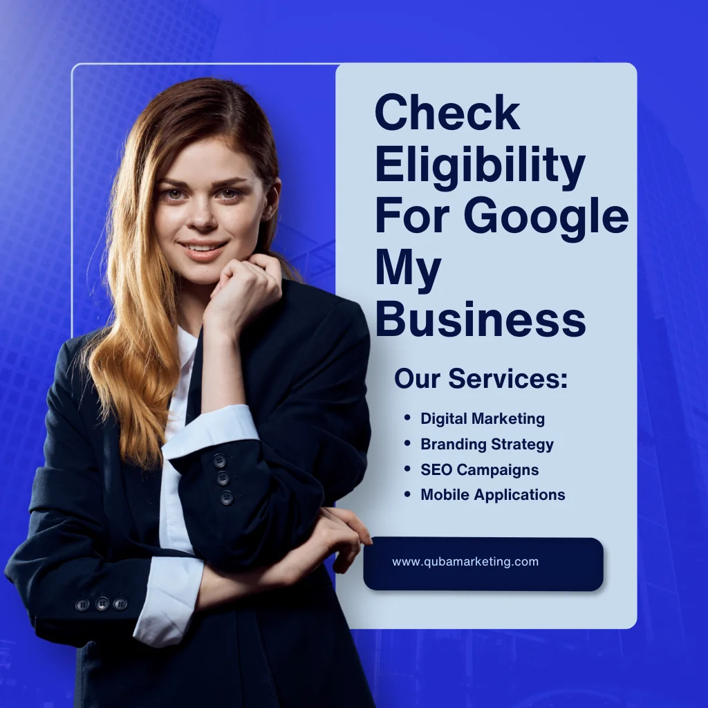 Check eligibility for Google My Business​
